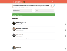 Tablet Screenshot of menicka.cz